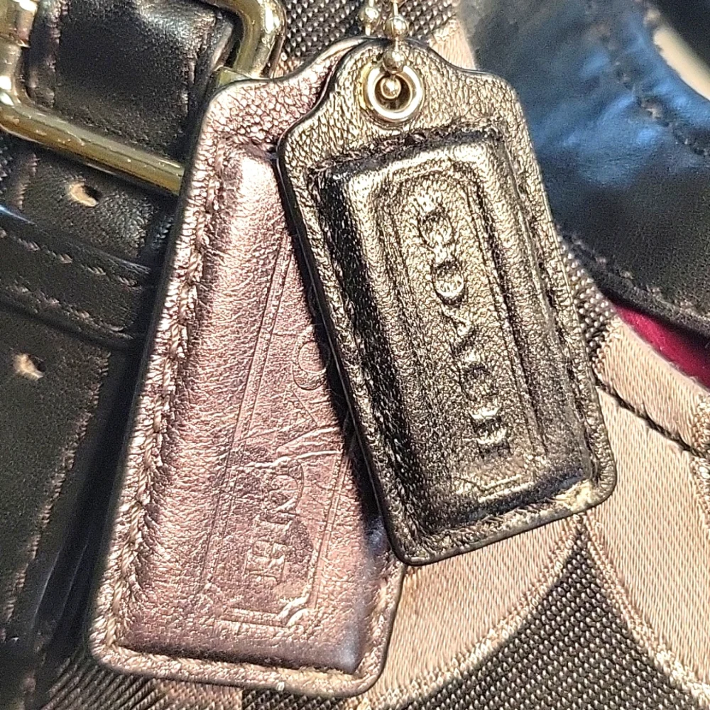 Coach Black and Gray Signature Tote Bag H1120-18765 - Picture 16 of 16